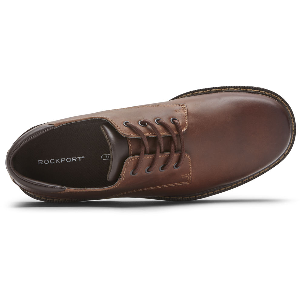 Rockport Mens Northfield Waterproof - Oxfords Brown - OQW205614